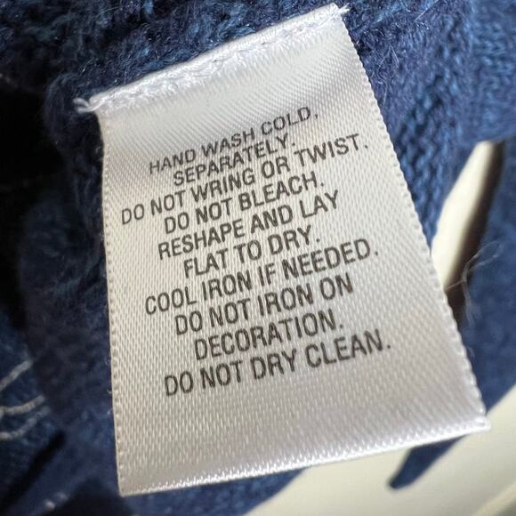 Vtg Classic Elements Sweater Jacket Medium Reindeer Ugly Christmas Full Zip 90s - Picture 7 of 7